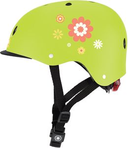  GLOBBER PRIMO FANTASY (507-106) LIME GREEN FLOWERS (XS/S)
