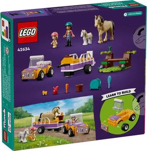 LEGO FRIENDS HORSE AND PONY TRAILER [42634]