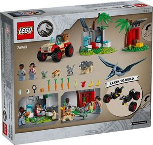 LEGO JURASSIC WORLD BABY DINOSAUR RESCUE CENTER [76963]