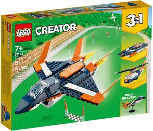 LEGO CREATOR SUPERSONIC JET [31126]