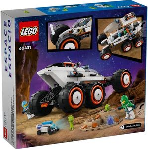 LEGO CITY SPACE EXPLORER ROVER AND ALIEN LIFE [60431]