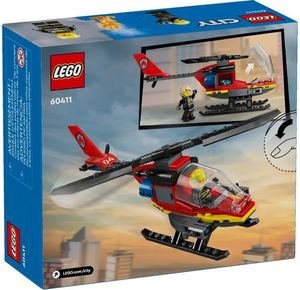 LEGO CITY FIRE RESCUE HELICOPTER [60411]