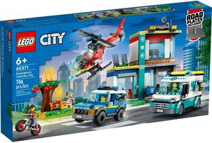 LEGO CITY EMERGENCY VEHICLES HQ [60371]