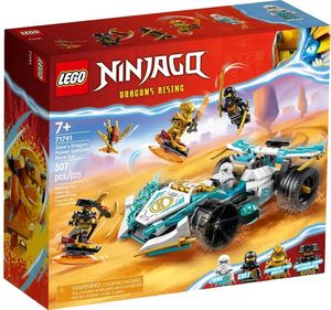 LEGO NINJAGO ZANES DRAGON POWER SPINJITZU RACE CAR [71791]