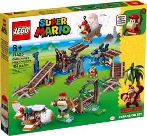 LEGO SUPER MARIO DIDDY KONG'S MINE CART RIDE EXPANSION SET  [71425]