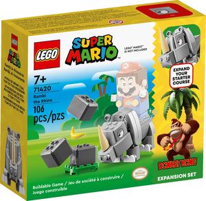 LEGO SUPER MARIO RAMBI THE RHINO EXPANSION SET [71420]