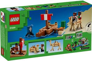 LEGO MINECRAFT THE PIRATE SHIP VOYAGE [21259]