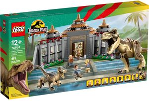 LEGO JURASSIC WORLD VISITOR CENTER: T. REX & RAPTOR ATTACK [76961]