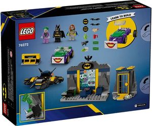 LEGO DC THE BATCAVE WITH BATMAN, BATGIRL AND THE JOKER [76272]