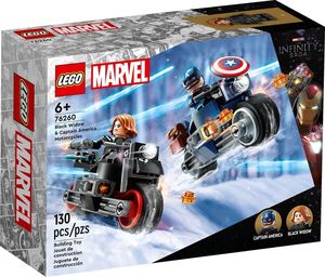 LEGO MARVEL BLACK WIDOW & CAPTAIN AMERICA MOTORCYCLE [76260]