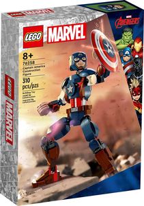 LEGO MARVEL CAPTAIN AMERICA CONSTRUCTION FIGURE [76258]