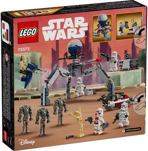 LEGO STAR WARS CLONE TROOPER & BATTLE DROID BATTLE PACK [75372]