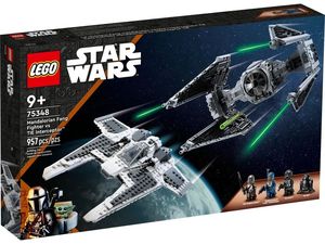 LEGO STAR WARS MANDALORIAN FANG FIGHTER VS. TIE INTERCE [75348]