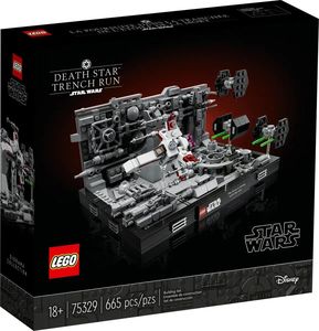 LEGO STAR WARS DEATH STAR TRENCH RUN DIORAMA [75329]