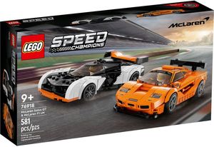 LEGO SPEED CHAMPIONS MCLAREN SOLUS GT & MCLAREN F1 LM [76918]