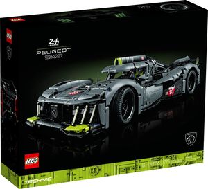 LEGO TECHNIC PEUGEOT 9X8 24H LE MANS HYBRID HYPERCAR [42156]