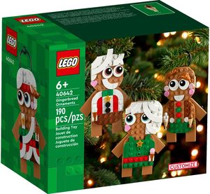 LEGO ICONS GINGERBREAD ORNAMENTS [40642]