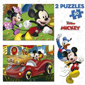 EDUCA PUZZLE MICKEY MOUSE FUN HOUSE 2X20TMX [.019.311]