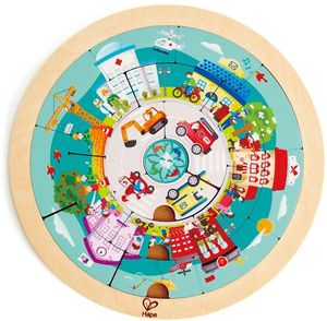 HAPE HAPPY PUZZLES   JOBS ROUNDABOUT PUZZLE