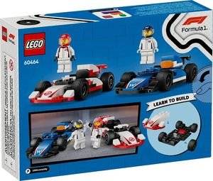 LEGO F1 WILLIAMS RACING & HAAS F1 RACE CARS [60464]