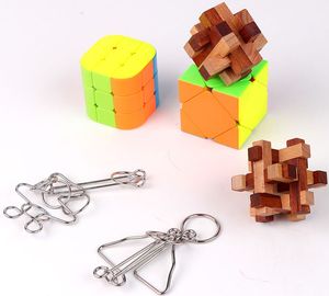 SET OF 6 IN 1 PUZZLES MENSA