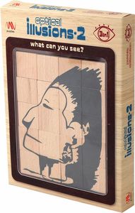OPTICAL ILLUSION PUZZLE 3 IN 1 VOL. 2 MATHV