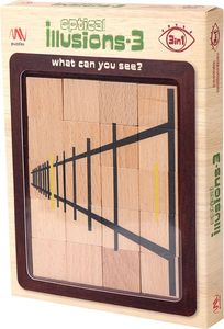 OPTICAL ILLUSION PUZZLE 3 IN 1 VOL. 3 MATHV