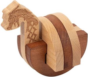 VIKING LONG BOAT PUZZLE PROFESSOR PUZZLE