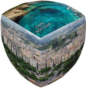 CORFU 2 V CUBE 3 PILLOW