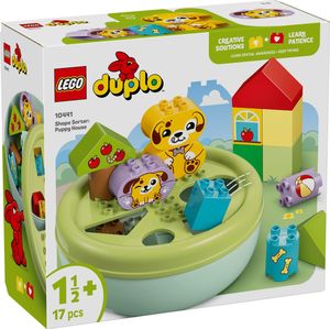 LEGO DUPLO SHAPE SORTER: PUPPY HOUSE [10441]