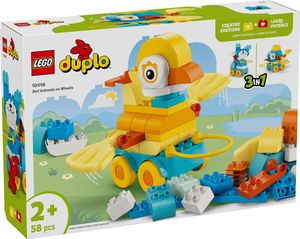 LEGO DUPLO 3 IN 1 ANIMALS ON WHEELS [10448]