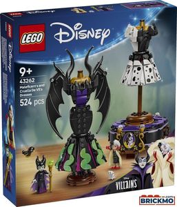 LEGO DISNEY MALEFICENT'S & CRUELLA DE VIL'S DRESSES [43262]