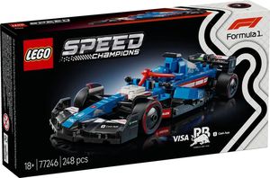 LEGO SPEED CHAMPIONS VISA CASH APP RB VCARB 01 F1 RACE CAR [77246]