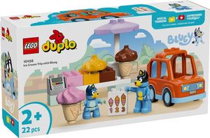 LEGO DUPLO BLUEY ICE CREAM TRIP WITH BLUEY [10458]