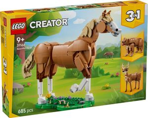 LEGO CREATOR 3IN1 BEAUTIFUL HORSE [31166]