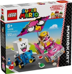 LEGO SUPER MARIO KART-WARIO & KING BOO [72038]