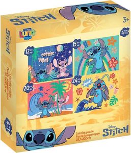 ���� 4 �� 1 LUNA TOYS DISNEY STITCH 12/15/20/24���