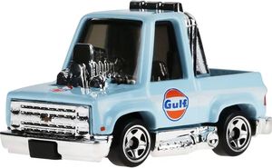 HOT WHEELS: SILVER SERIES TOONED GULF RACING - TOON'D '83 CHEVROLET SILVERADO [JCB64]