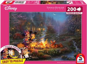 DISNEY MICKEY & MINNIE SWEETHEART CAMPFIRE SCHMIDT 200 ��������