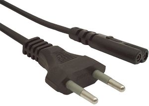 CABLEXPERT PC-184-VDE POWER CORD C7 VDE APPROVED 1.8M BLACK