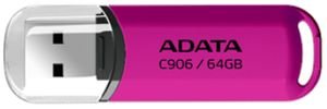 ADATA AC906-64G-RPP CLASSIC C906 64GB USB2.0 FLASH DRIVE PURPLE