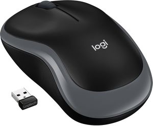 LOGITECH 910-002238 M185 WIRELESS MOUSE SWIFT GREY FOR NOTEBOOK