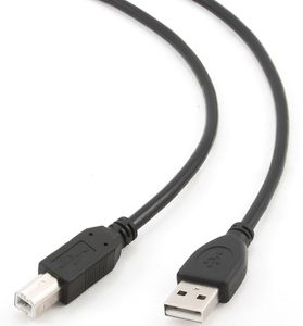 CABLEXPERT CCP-USB2-AMBM-6 PREMIUM QUALITY USB2.0 CABLE A-PLUG TO B-PLUG 1.8M BLACK