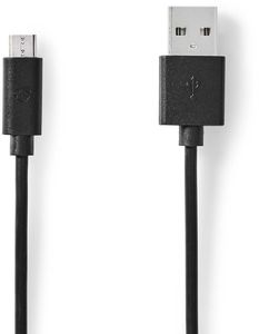 NEDIS CCGP60500BK50 USB 2.0 CABLE A MALE - MICRO B MALE 5M BLACK