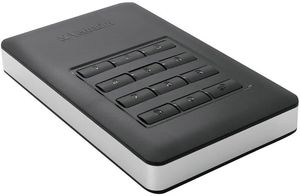   VERBATIM 53401 STORE N GO SECURE PORTABLE 1TB 2.5 USB 3.1 WITH KEYPAD ACCESS