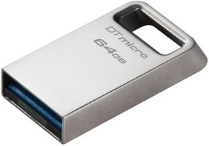 KINGSTON DTMC3G2/64GB DATATRAVELER MICRO GEN 2 64GB USB 3.2 FLASH DRIVE