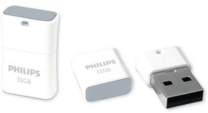 PHILIPS PICO EDITION 32GB USB 2.0 FLASH DRIVE SHADOW GREY FM32FD85B/00