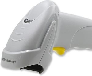 QOLTEC LASER SCANNER 1D USB WHITE