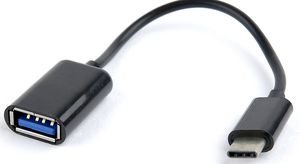 CABLEXPERT AB-OTG-CMAF2-01 USB 2.0 OTG TYPE-C ADAPTER CABLE (CM/AF) BLISTER