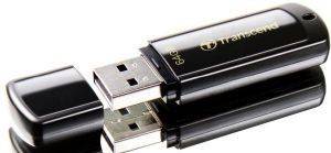 TRANSCEND TS64GJF350 JETFLASH 350 64GB USB2.0 FLASH DRIVE BLACK